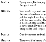 Aus "The Merchant of Venice" von William Shakespeare.